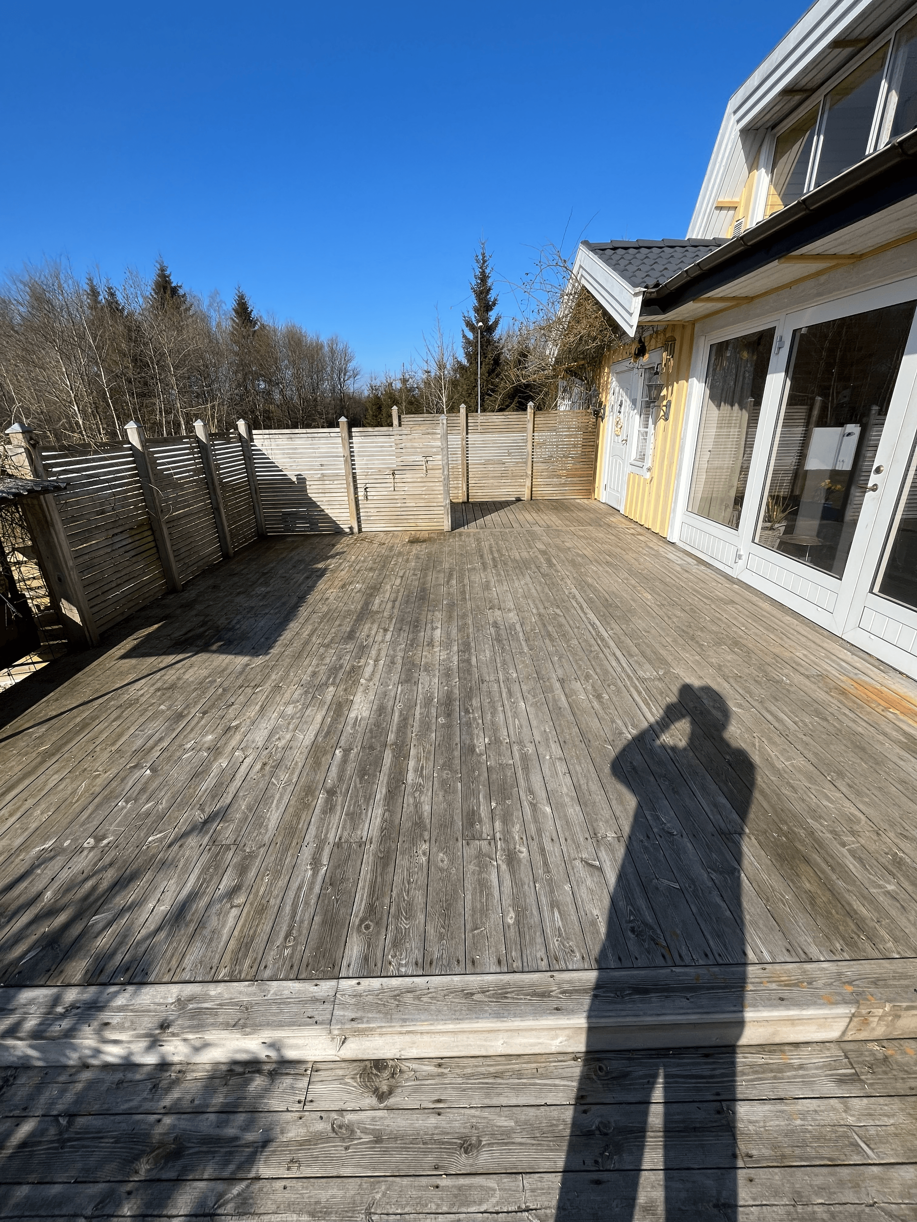 Villa i Örkelljunga - Altantvätt - Efter