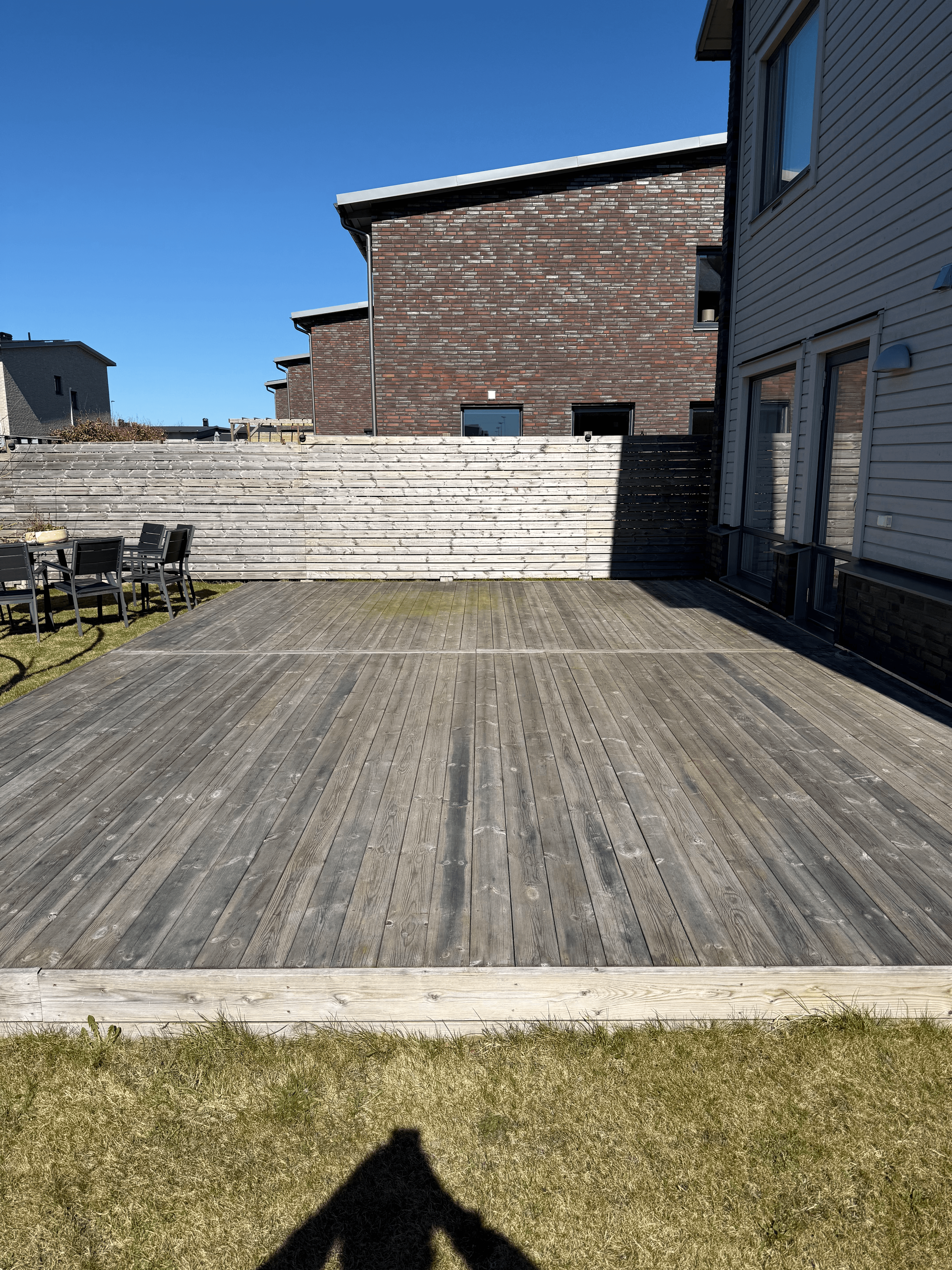 Villa i Hjärup - Altantvätt - Efter