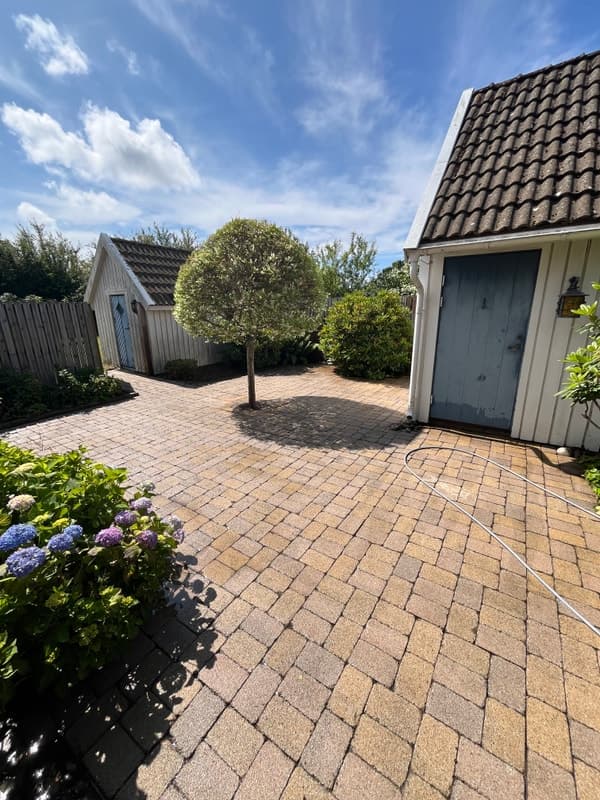 Villa i Torekov - Stentvätt - Före