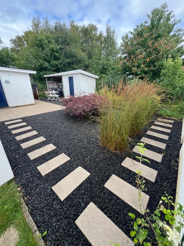 Villa i Vejbystrand - Stentvätt - Före