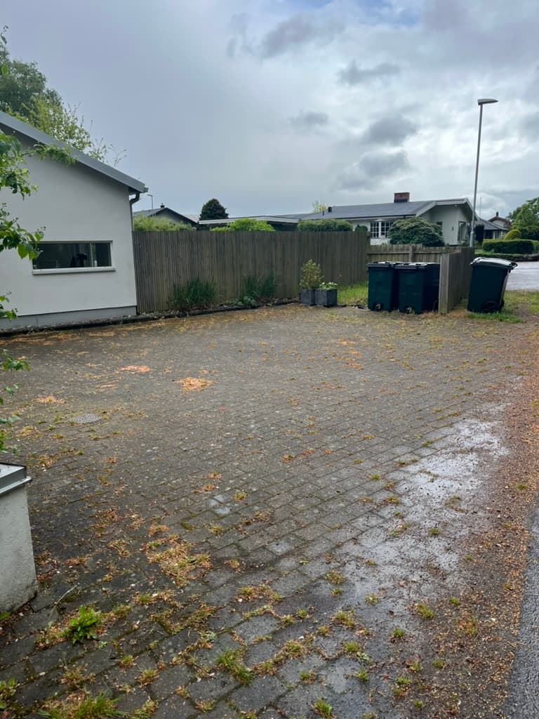 Villa i Vejbystrand - Stentvätt - Efter