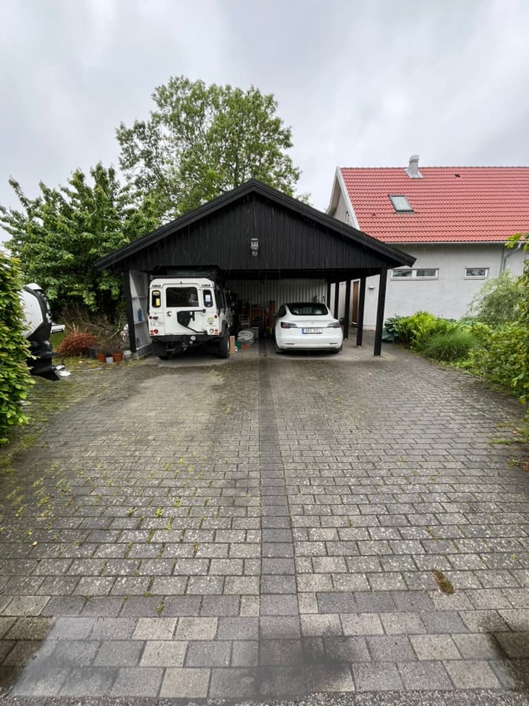 Villa i Bjärred - Stentvätt - Efter