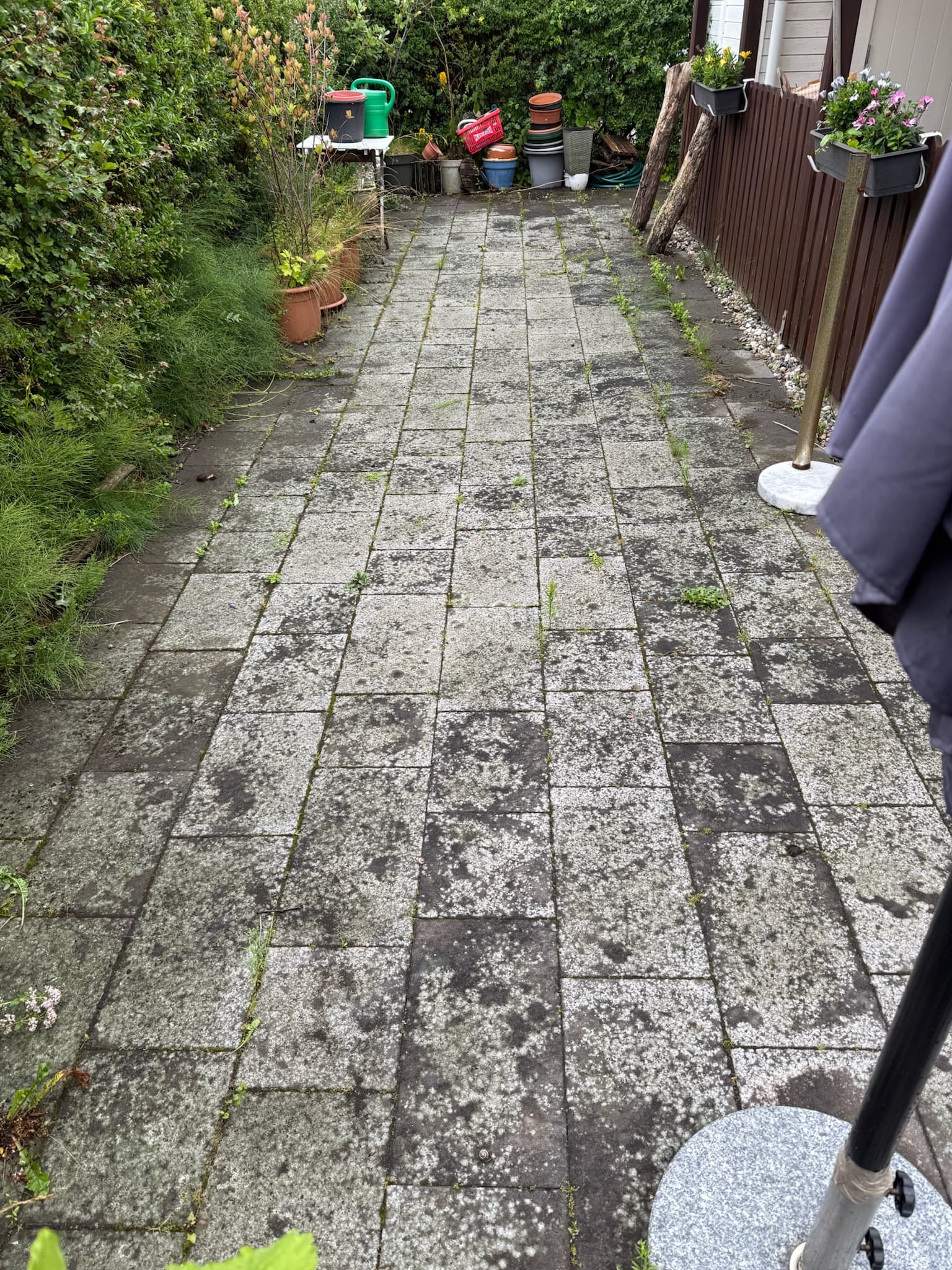 Villa i Lund - Stentvätt - Efter